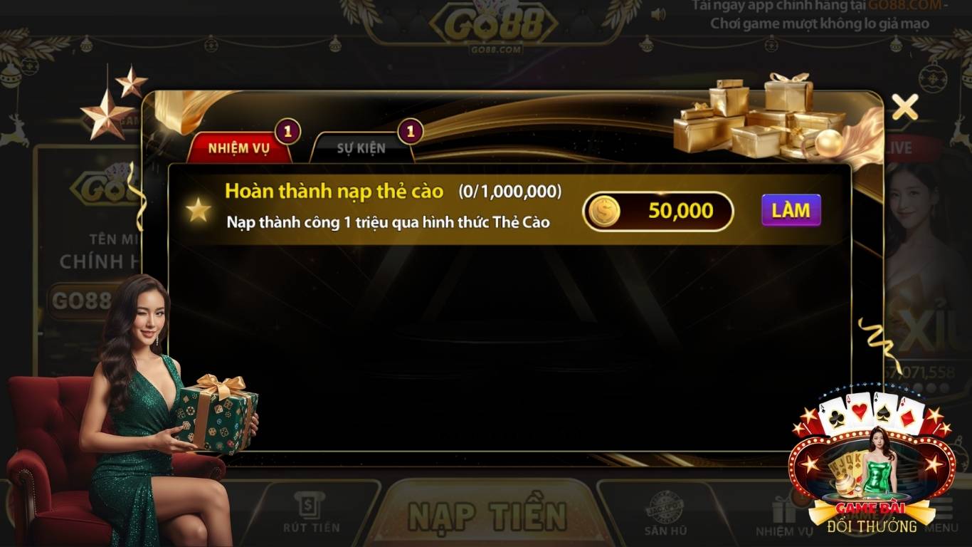 Giới thiệu sự kiện khuyến mãi Go88