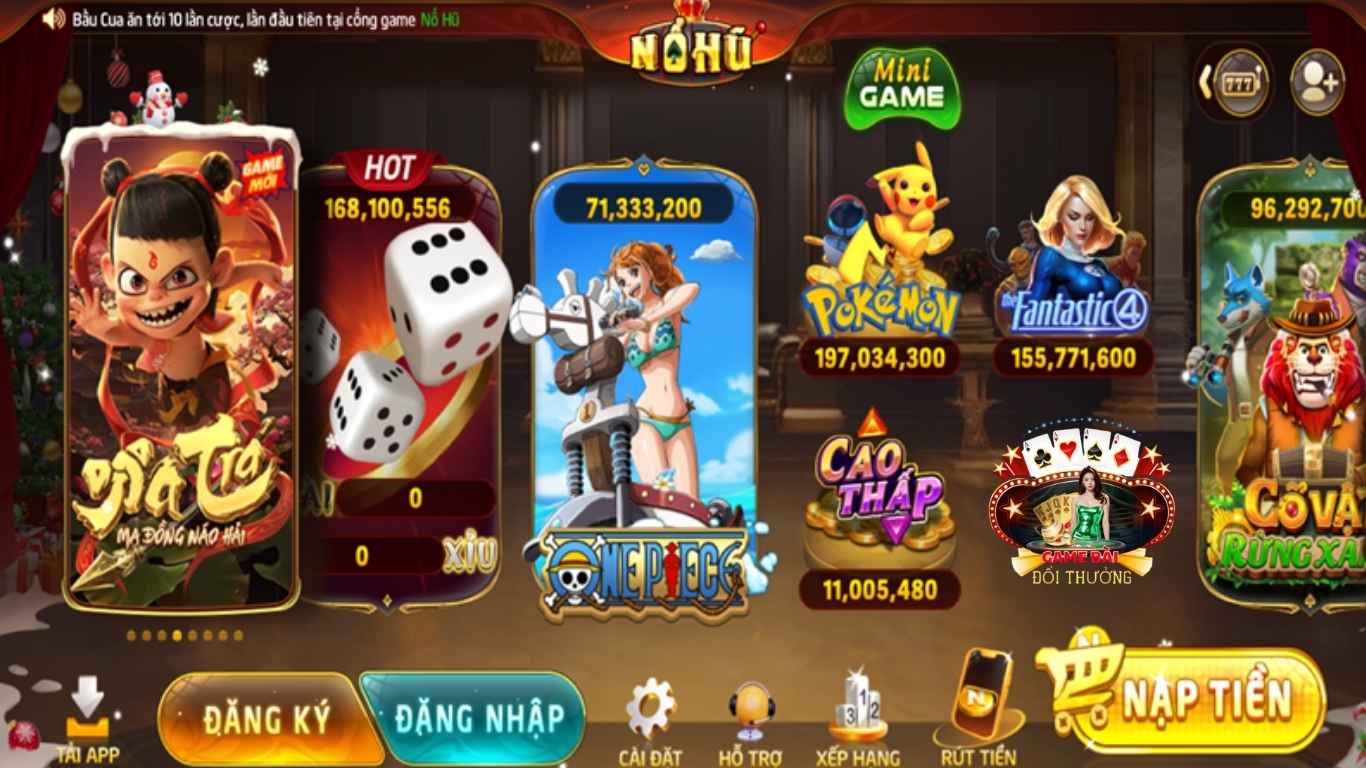 Ưu điểm của trang giải trí Nohuwin